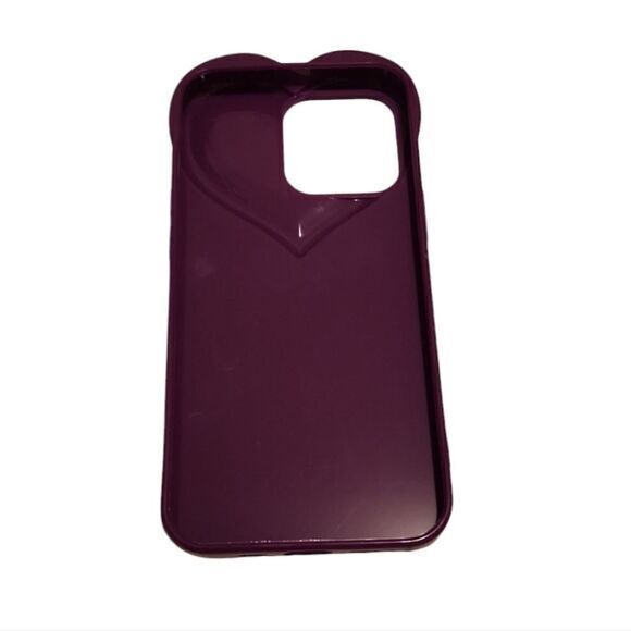 IPhone 13 Pro Heart Cellphone Case Purple NWOT - Picture 3 of 3